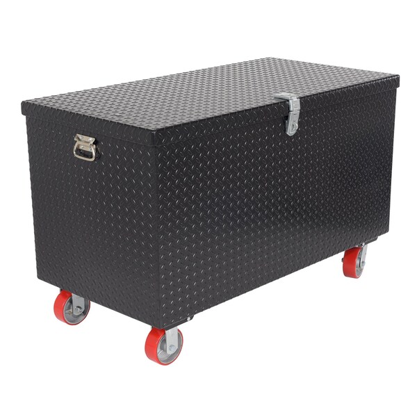 Black, Steel, 25.875 W x 61.25 D x 32.0625 H